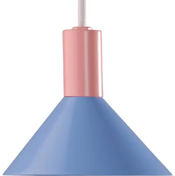 Jotex Růžovo-modré kovové závěsné světlo MOXY 13 cm