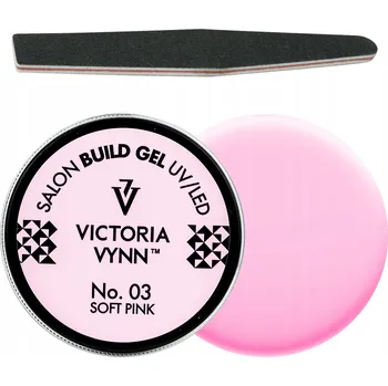 Lak na nehty STAVEBNÍ GEL NA NEHTY VICTORIA VYNN LIGHT SOFT PINK 03 15 ML + DÁREK