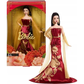 Panenka Barbie Lunární Nový Rok 2026 Měsíční Nový Rok Panenka sběratelská JJX83