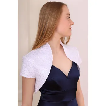 Bolerko TopMode Bolerko z taftu přes plesové šaty 938175