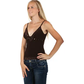 TopMode Dámské tílko zdobené flitry 129181