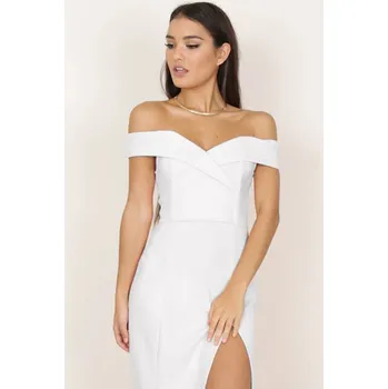 Dámské šaty TopMode Krátké společenské šaty s rozparkem 763478