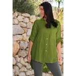 TopMode Lněná dámská oversized košile 933672