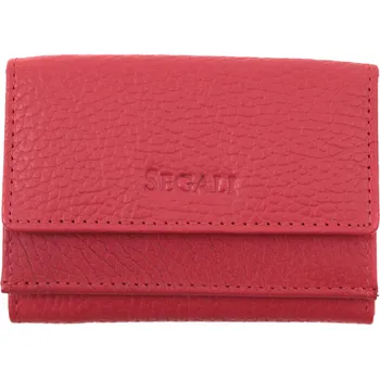 Peněženka Malinká dámská kožená peněženka Segali SG1756 MINI Aragosta oranžovočervená