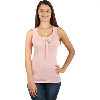 TopMode Dámské romantické tílko s mašlí 69700