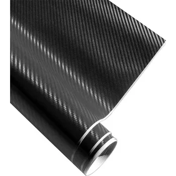 Fólie na auto se vzdušnými kanálky karbon černá 1x1,52m