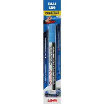 Korekční pero na lak vozidla, modrá 10 ml_BLU01