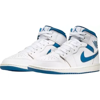 Pánské tenisky Jordan 1 Mid SE Industrial Blue (GS) 40