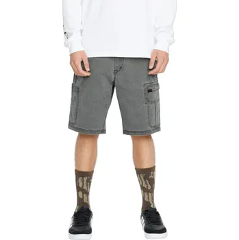 Pánská móda VOLCOM kraťasy - Gage Work Short 21 (STH) velikost: 30