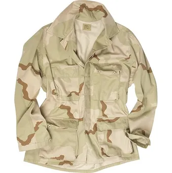 Pánská móda Blůza US typ BDU 3-COL DESERT rip-stop original použitá Blůza US typ BDU 3-COL DESERT rip-stop original použitá vel. L-L