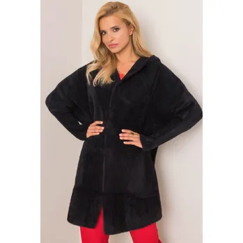 Dámský kabát TopMode Přechodný vlněný kabát s kapucí 865588