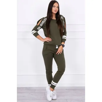 TopMode Dámská teplákovka s průstřihy na rukávech 615964