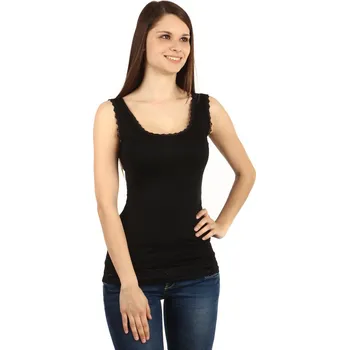 TopMode Dámské tílko lemované krajkou 50162