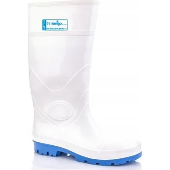 Pracovní obuv Bílé Ochranné Holínky Lemigo Bart Odolné Kyselinám Velikost 42