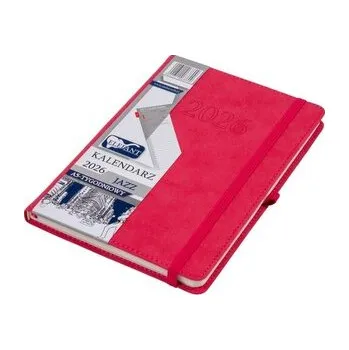 Diář Kalendarz 2026 A5 tygodniowy Jazz różowy