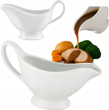 OMÁČNÍK BÍLÁ DŽBÁNOVÁ MISKA NA DIPOVÉ OMÁČKY AMBITION 275 ML