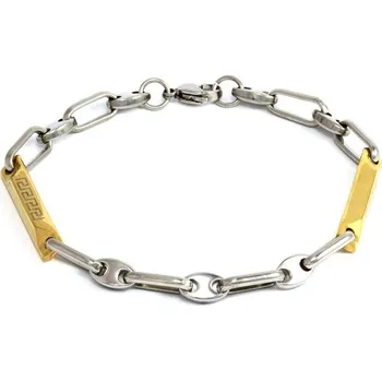 Náramek Giovanni Bertolucci Náramek s komponenty ve zlaté barvě s řeckým vzorem 701804