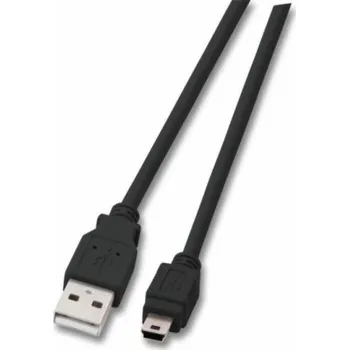 Datový kabel EFB USB-A - miniUSB kabel 0,5 m černý (K5250SW.0.5V2)
