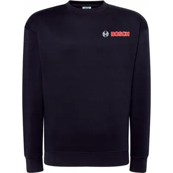 Pánská mikina PÁNSKÁ MIKINA ČERNÁ SPORTOVNÍ JHK BEZ KAPUCE MIKINY