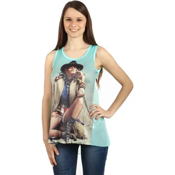 TopMode Dámské tílko s výrazným potiskem 48367