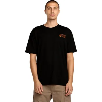 Pánská móda VOLCOM triko - Workwear Sst (BLK)
