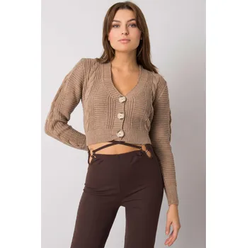 Dámský svetr TopMode Krátké vlněné svetrové bolerko 977225
