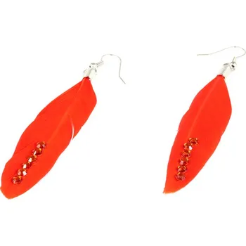 Náušnice Giovanni Bertolucci Peříčkové náušnice s kamínky 28551