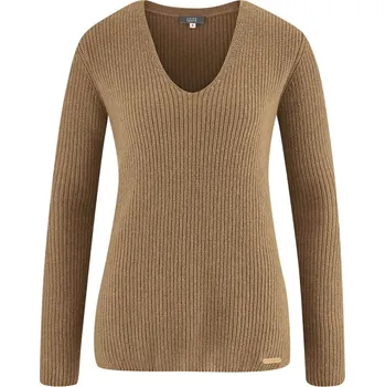 Dámský svetr TopMode Svetr do véčka s vlnou 589212