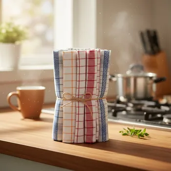 Utěrka Bavlněná utěrka mix roll 5ks