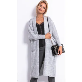 Dámský svetr TopMode Jemný kardigan s vlnou 573950