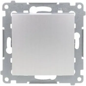 vypínač Jednopólový vypínač Kontakt-simon DW1.01/43 stříbrný