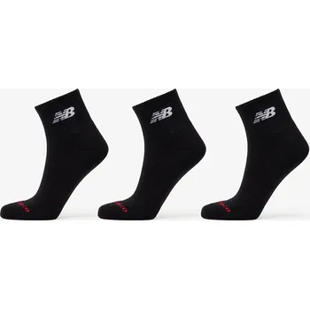 Pánská móda Ponožky New Balance Everyday Ankle Socks 3-Pack Black M