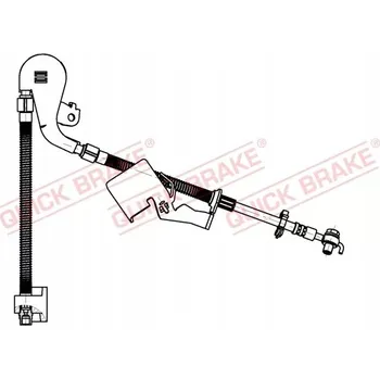 Brzdová hadice Quick Brake 50.704X Brzdová hadice