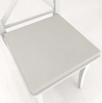 Podsedák Čtvercový podsedák BKU-101 Světle šedý - 38x38x3 cm