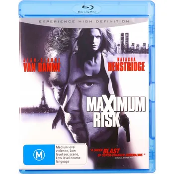 Blu-ray film Maximum Risk Blu-ray disk