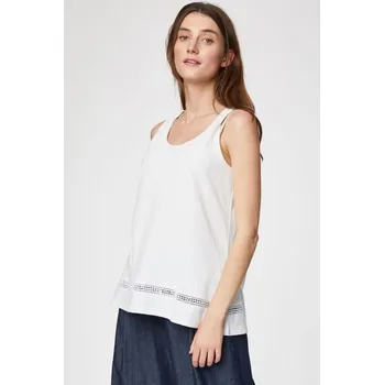 TopMode Dámské elegantní eko tílko s konopím 688329