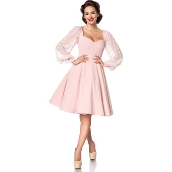 Dámské šaty TopMode Šaty s balonovými rukávy 855402