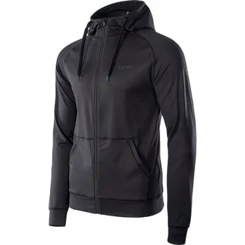 Pánská mikina Pánská mikina s kapucí HI-TEC KOSKO na zip, pohodlná vel M