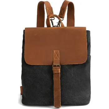 Městský batoh TopMode Plátěný batoh na záda i přes rameno 820576