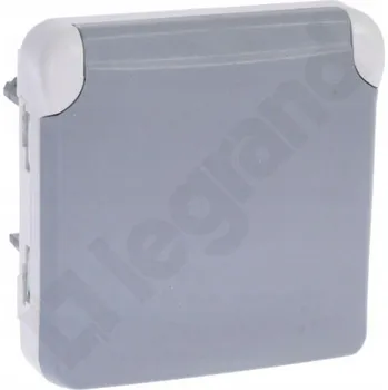 Elektrická zásuvka Elektrická Zásuvka hermetická Legrand šedá