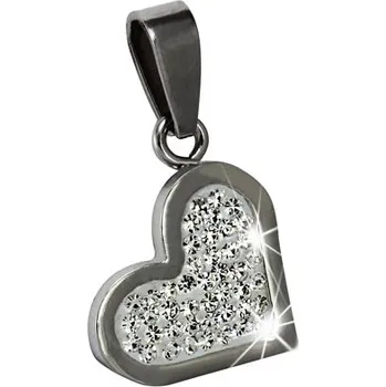 Přívěsek Giovanni Bertolucci Přívěsek srdíčko s kamínky 701903