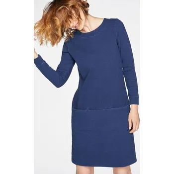 Dámské šaty TopMode Biobavlněné šaty s dlouhým rukávem 691684