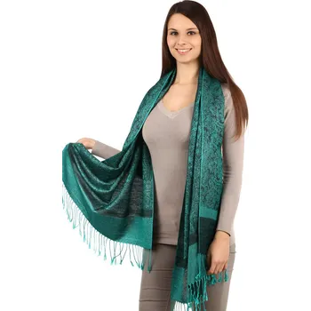 Šála TopMode Žakárová šála s třásněmi 389159