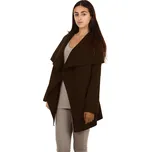 TopMode Krátký jednobarevný zavinovací dámský kabát 703800