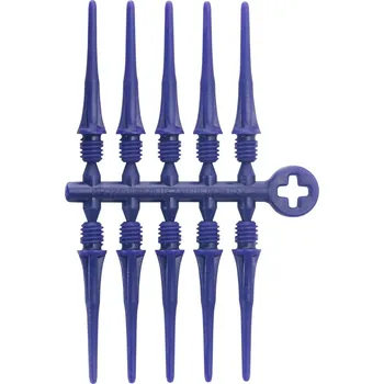 Příslušenství pro šipky Cosmo Hroty Fit Point Plus - 50 ks - dark blue