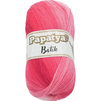 Příze Příze PAPATYA BATIK Růžová 554-05 100g / 360 m