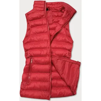 Dámské sako Krátká červená vesta (23077-270) - Goodlooking L