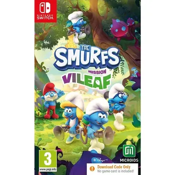 Hra The Smurfs Mission Vileaf CZ (Nintendo Switch) Krabička s kódem