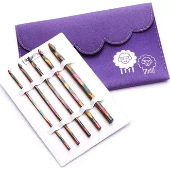 Jehlice Sada dřevěných háčků KnitPro Symfonie (Sada dřevěných háčků KnitPro Symfonie)