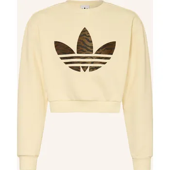 Dámská mikina Adidas Originals Dívčí Mikina, režná / hnědá, 140